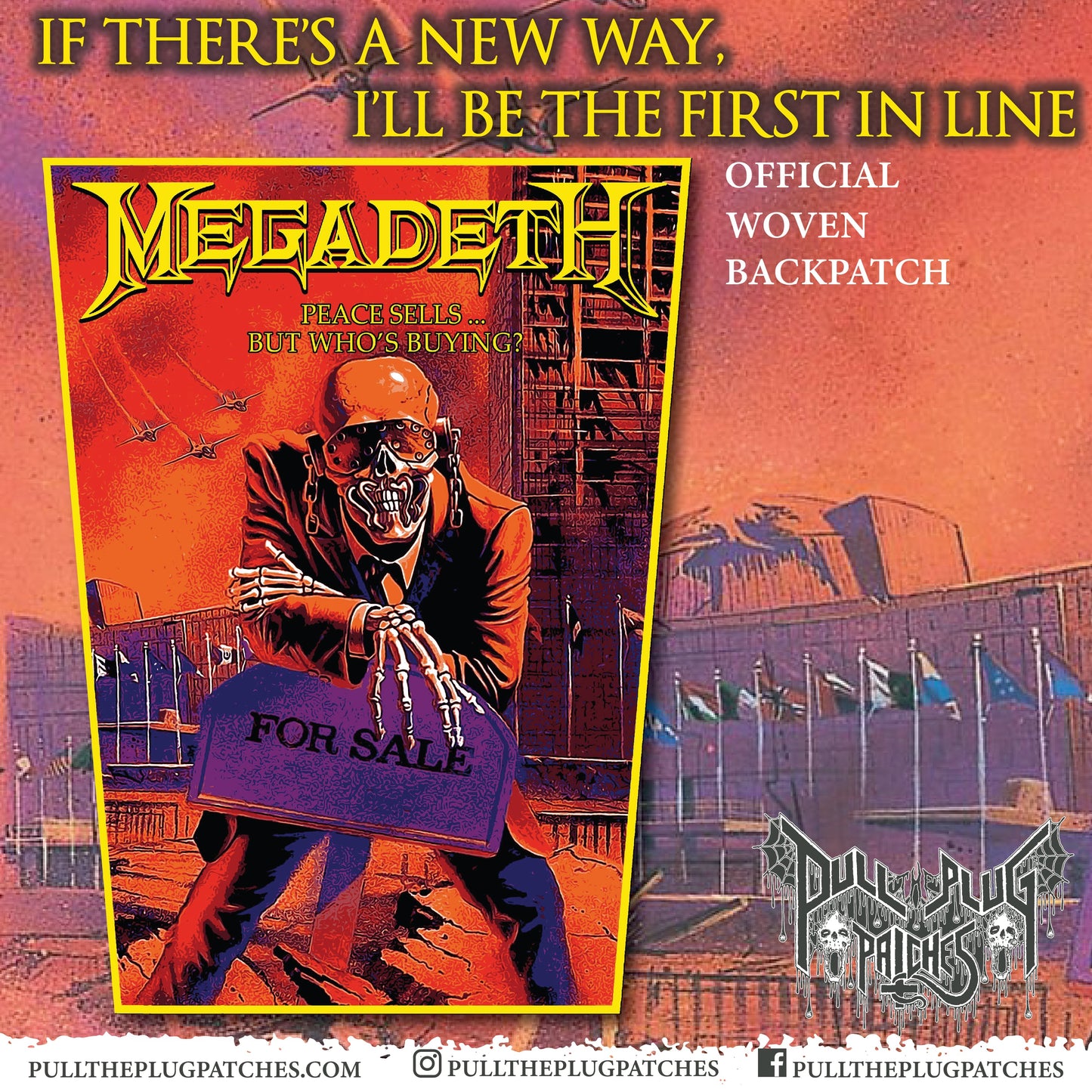 Megadeth - Peace Sells... But Who's Buying? - Backpatch