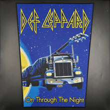 Load image into Gallery viewer, Def Leppard - On Through the Night - Backpatch
