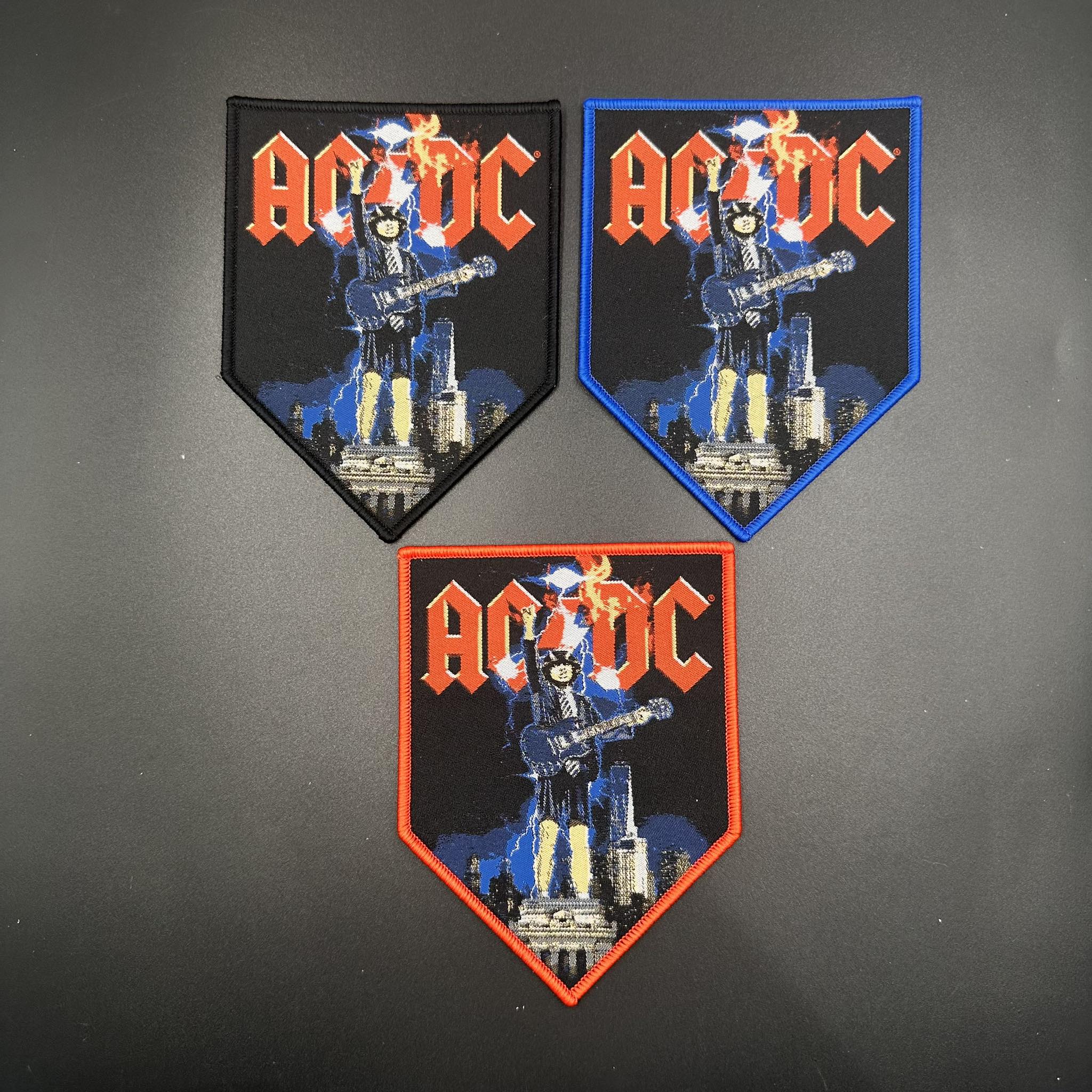 1981-82 ac/dc hot collectors concert patch