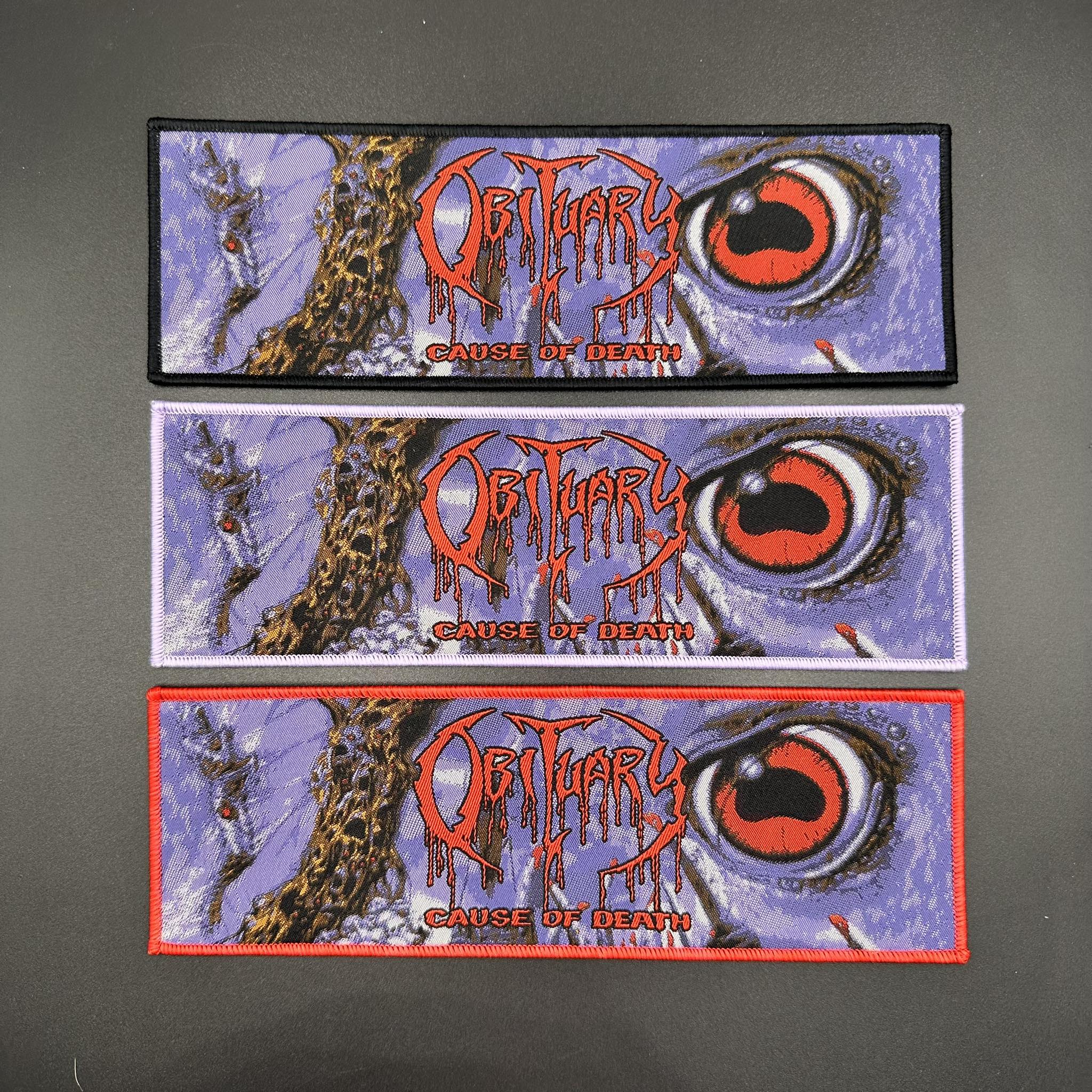 Obituary - Cause of Death - Strip Patch – Pull The Plug