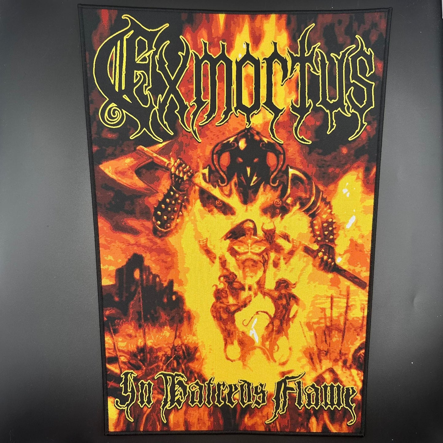 Exmortus - In Hatred's Flame - Backpatch