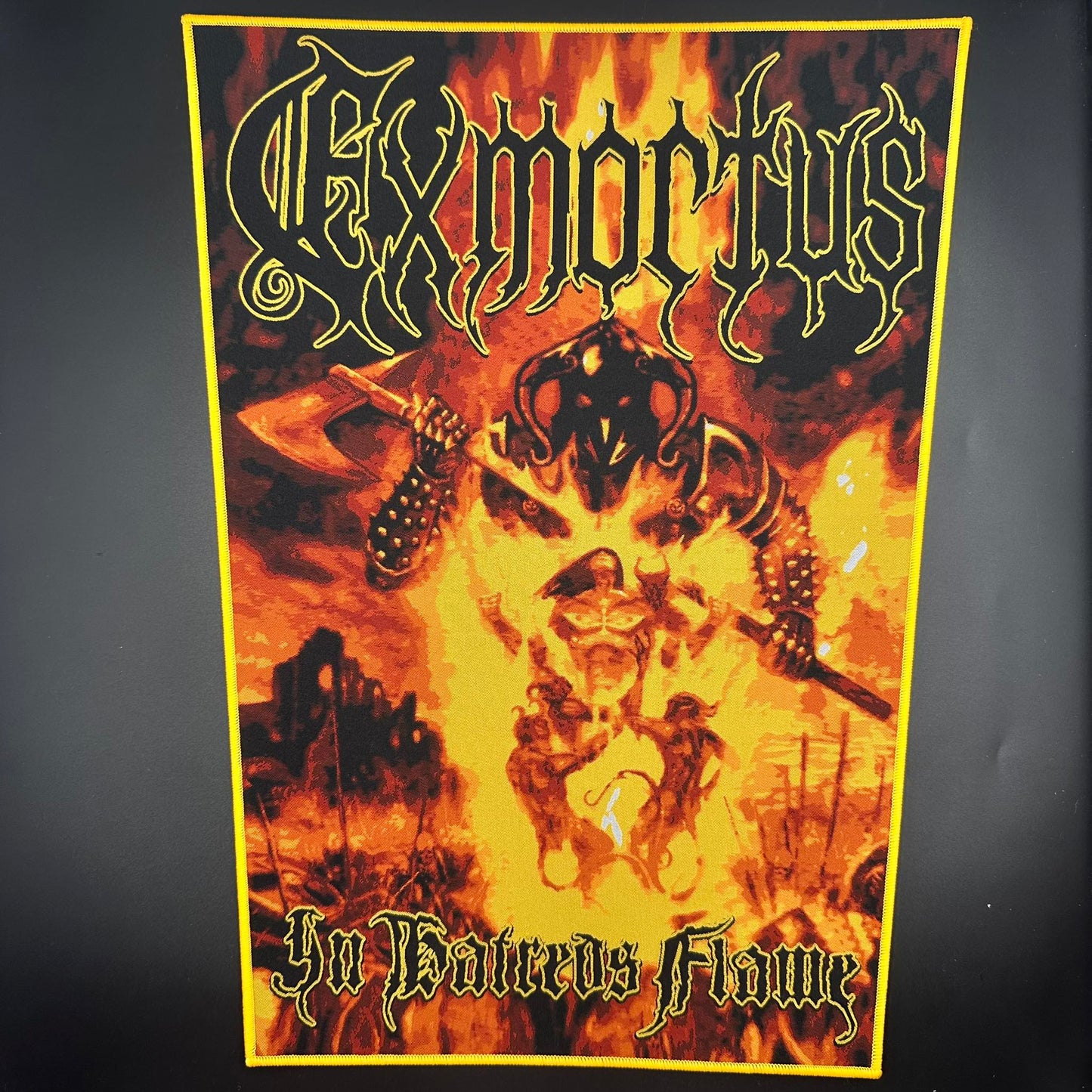 Exmortus - In Hatred's Flame - Backpatch