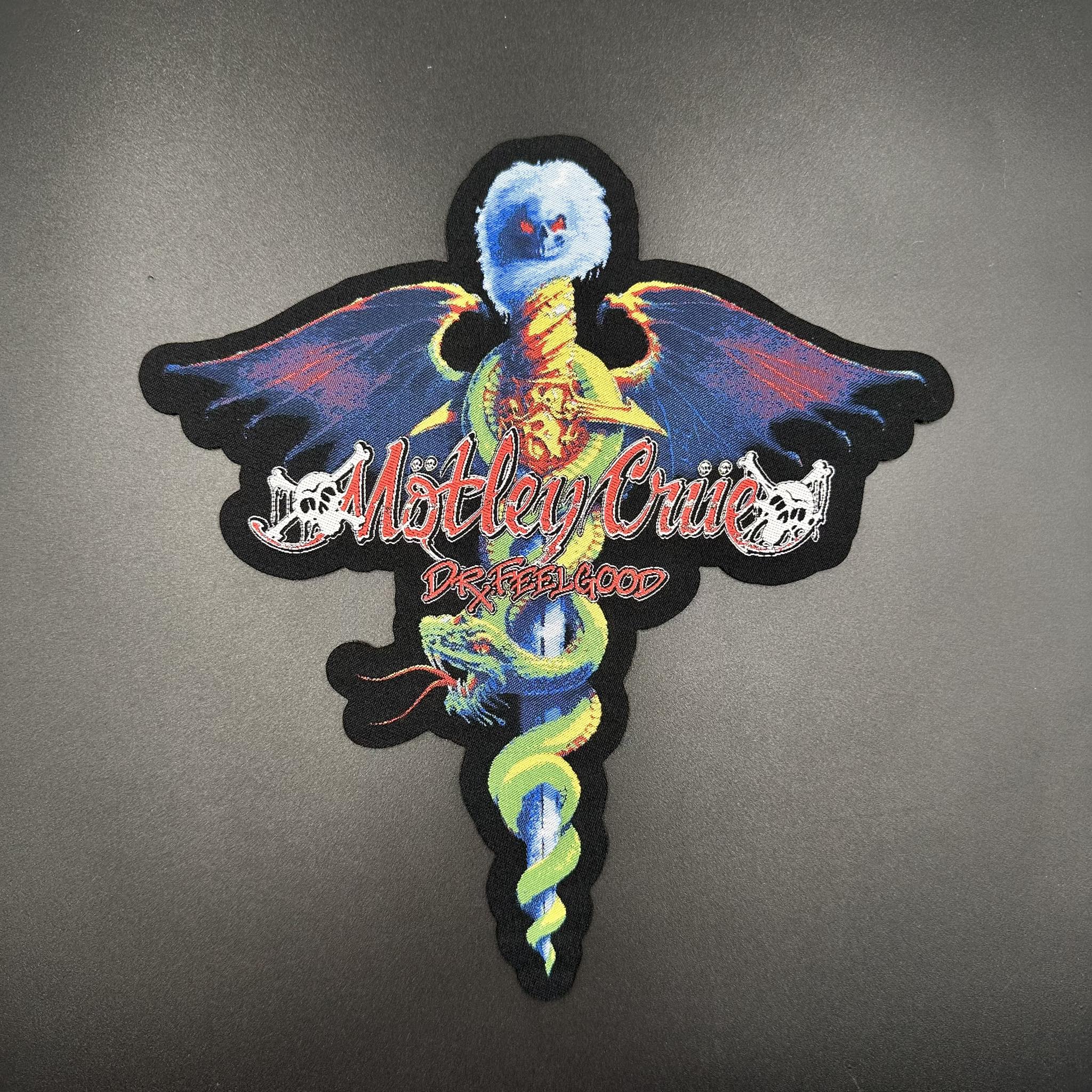 Motley Crue - Dr. Feelgood - Oversize Patch – Pull The Plug