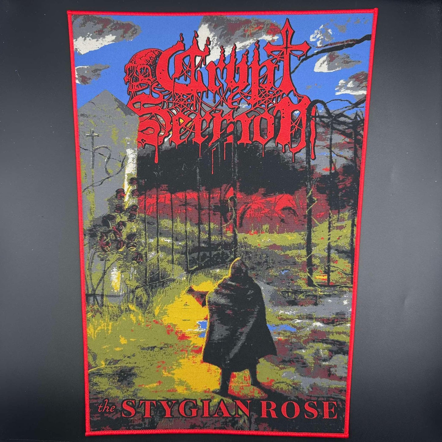 Crypt Sermon - The Stygian Rose - Backpatch