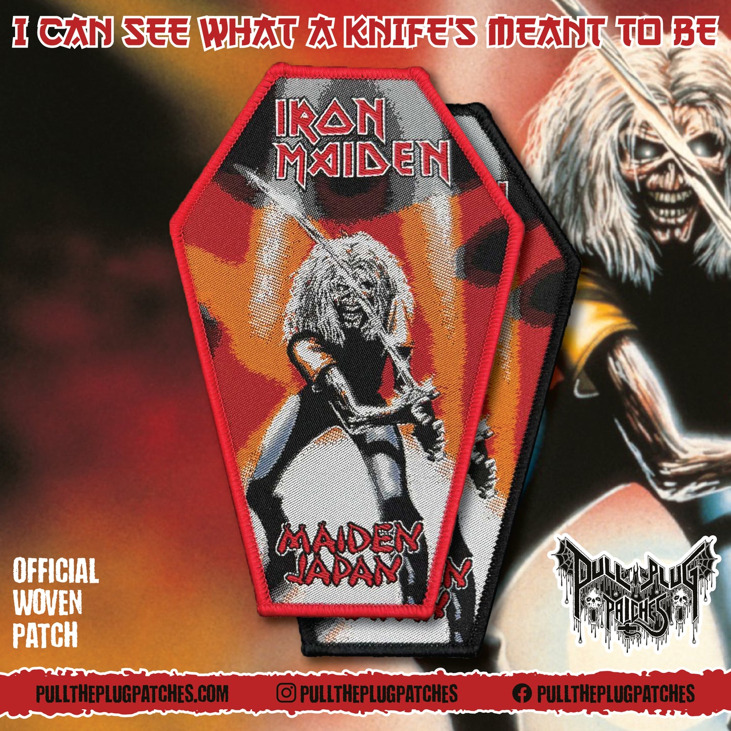 Iron Maiden - Maiden Japan - Patch