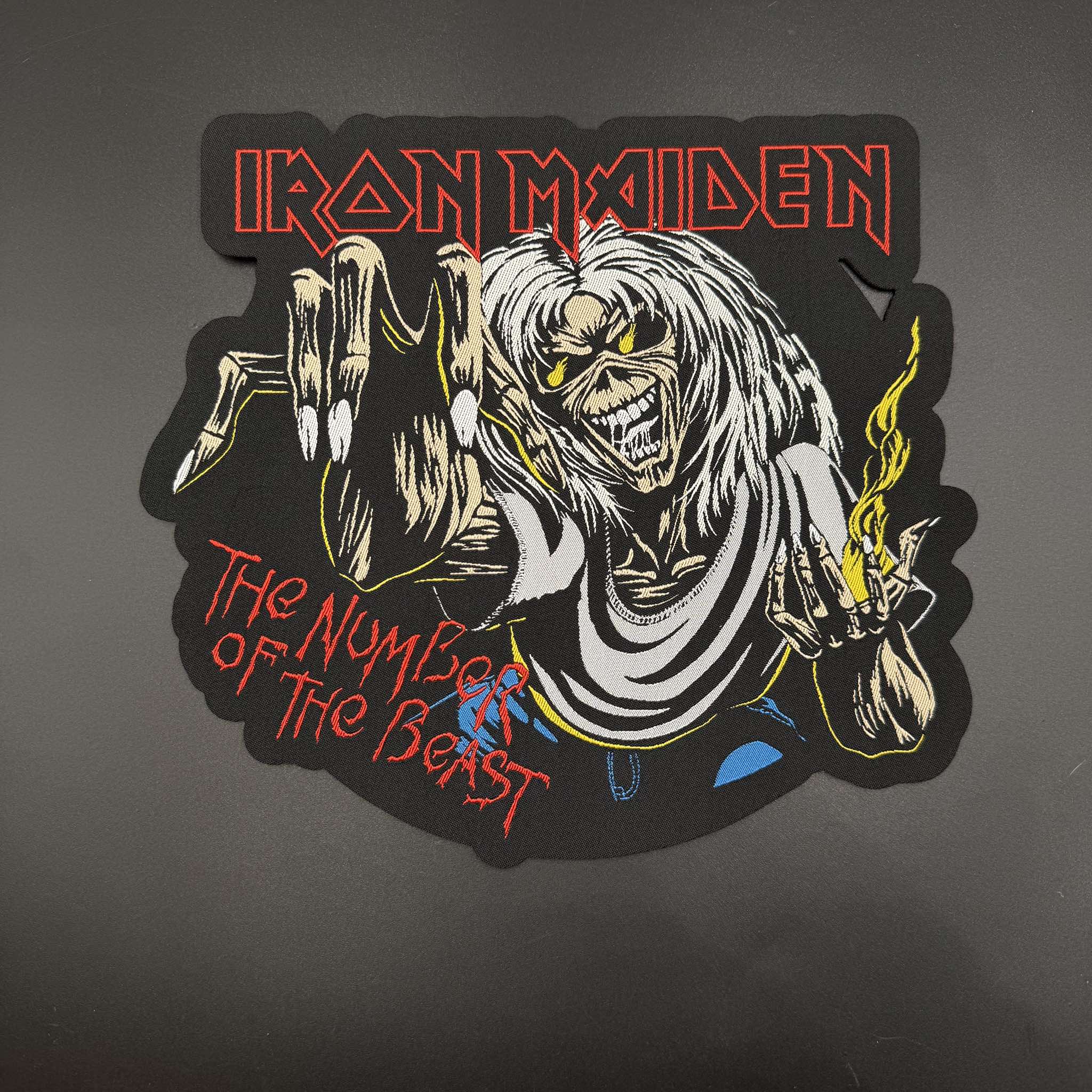 Iron Maiden - The Number Of The Beast - Oversize Patch – Pull The Plug