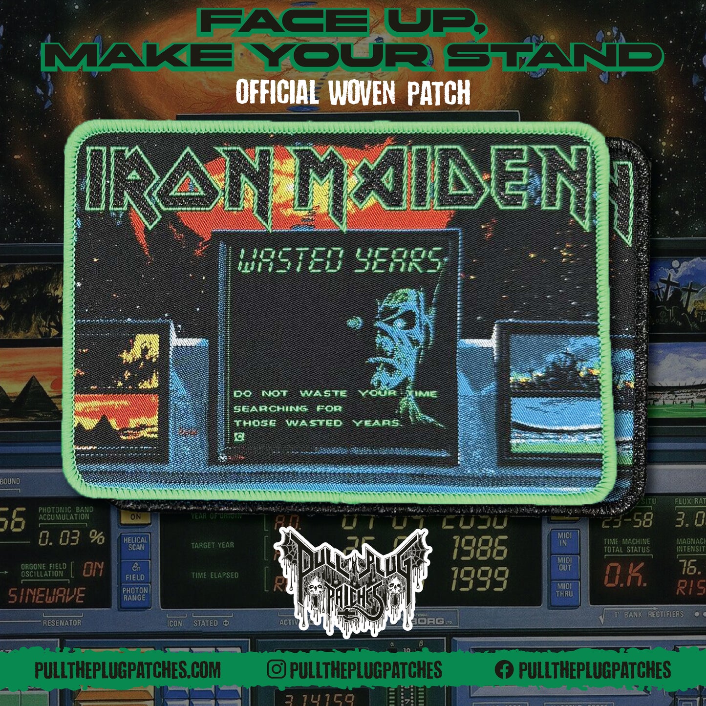 Iron Maiden - Wasted Years - Patch