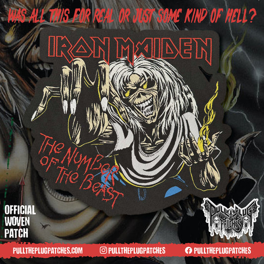 Iron Maiden - The Number Of The Beast - Oversize Patch