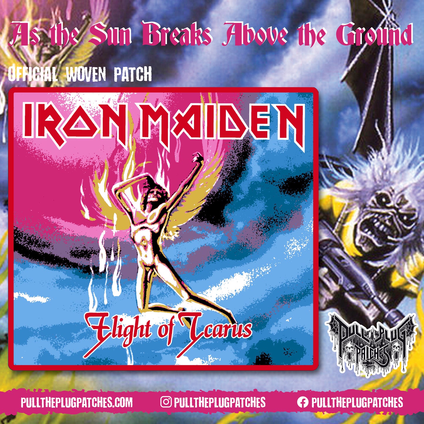 Iron Maiden - Flight Of Icarus - Patch