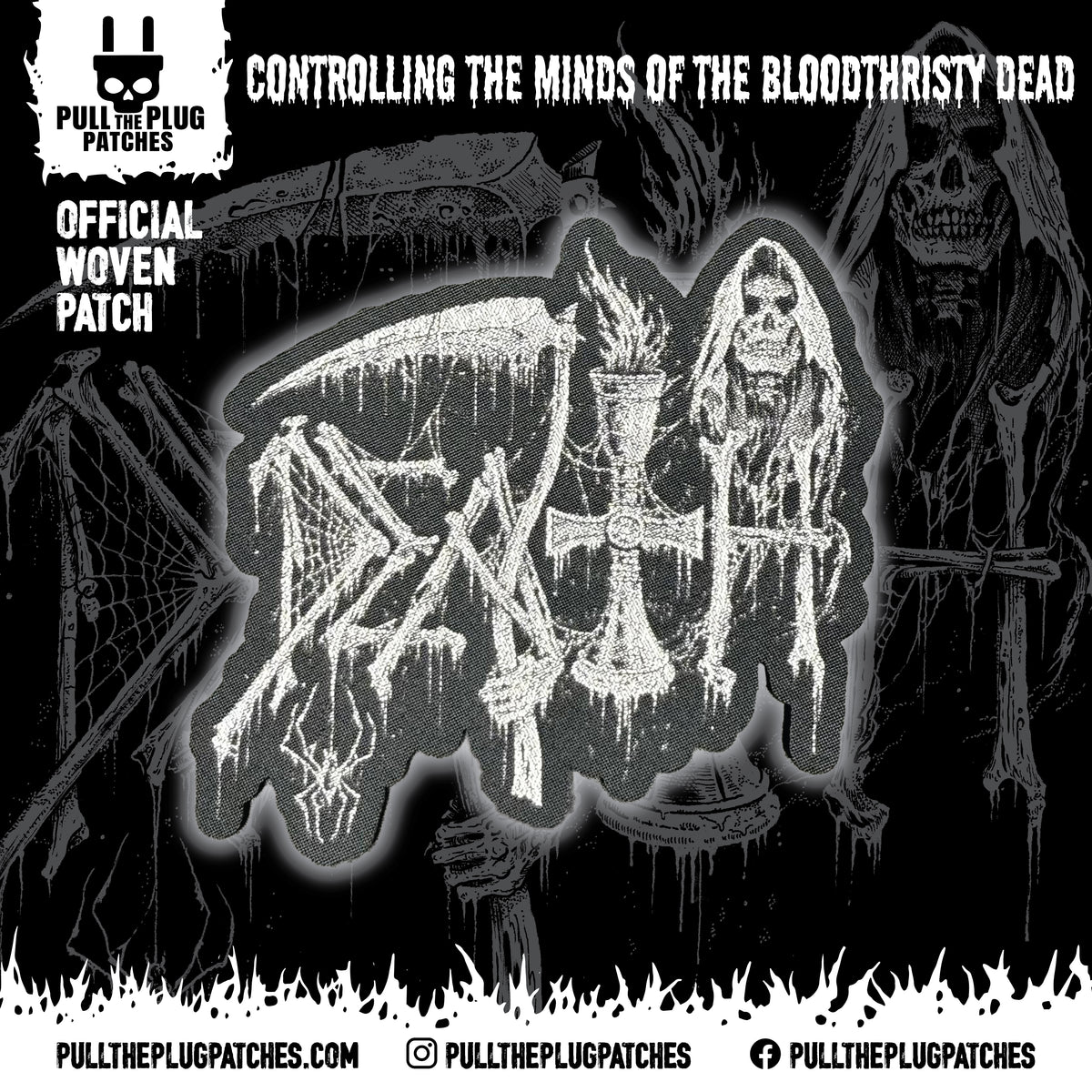 Death - Riddickart Logo - Patch