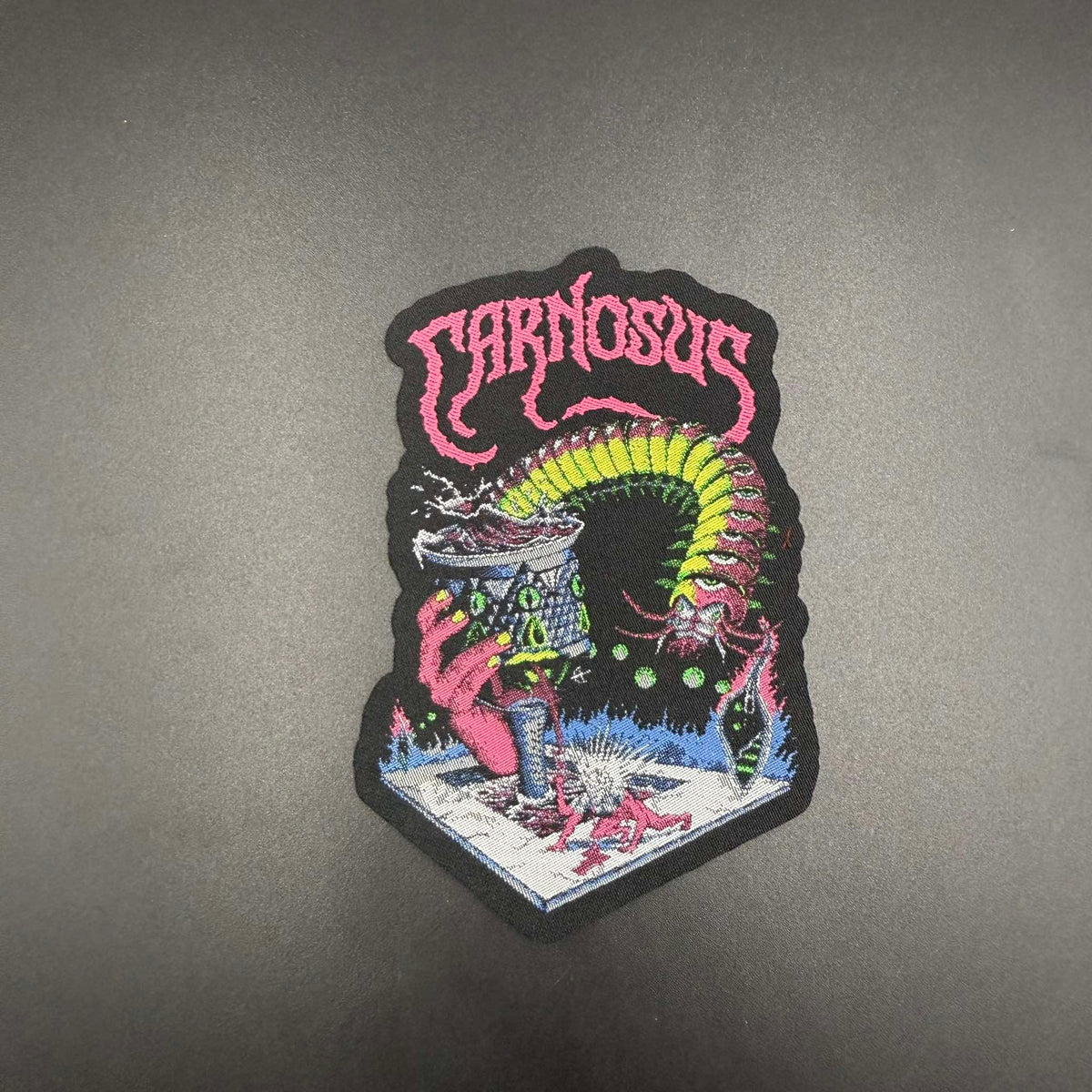 Carnosus - Worm Charmer - Laser Cut Patch