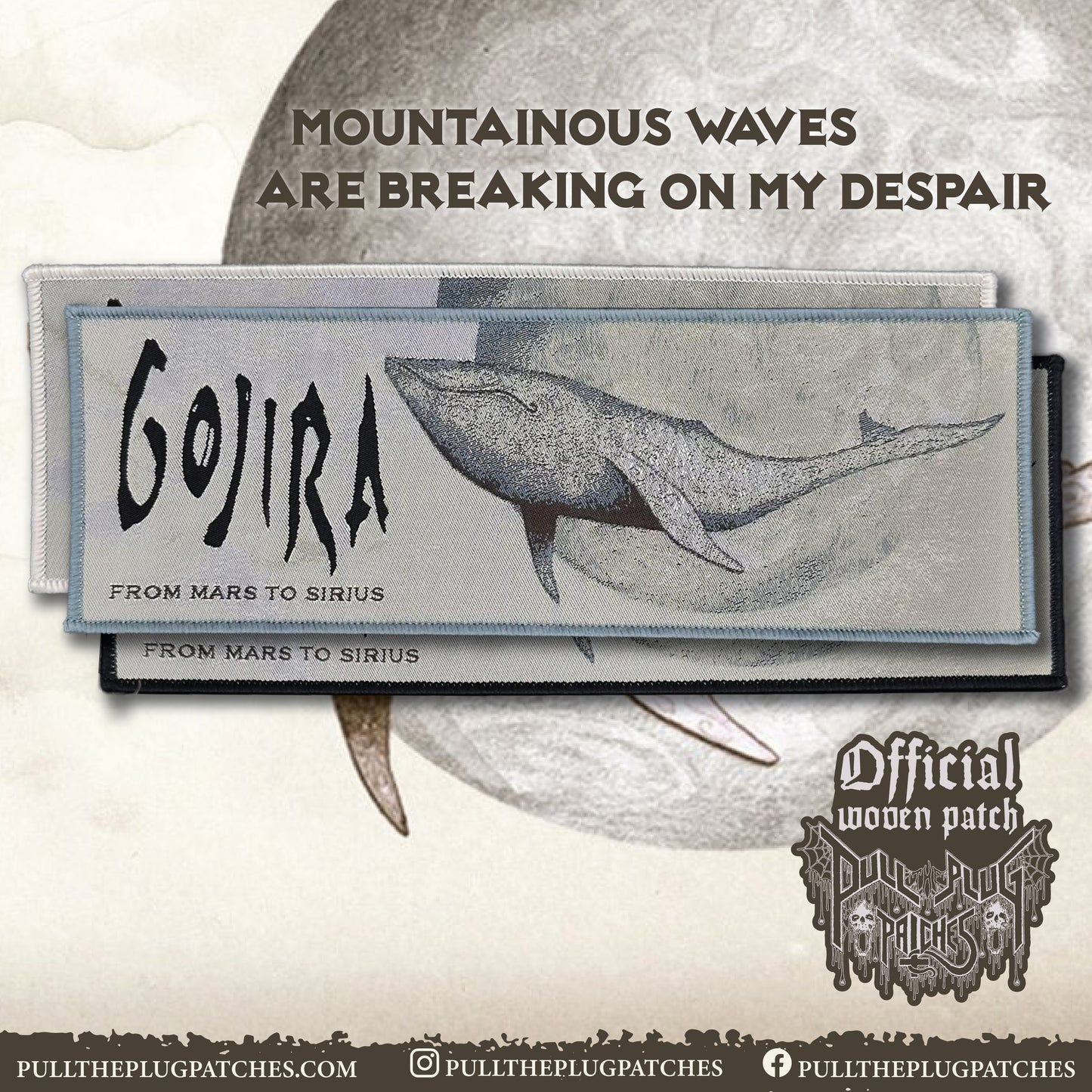 Gojira - From Mars to Sirius - Strip Patch