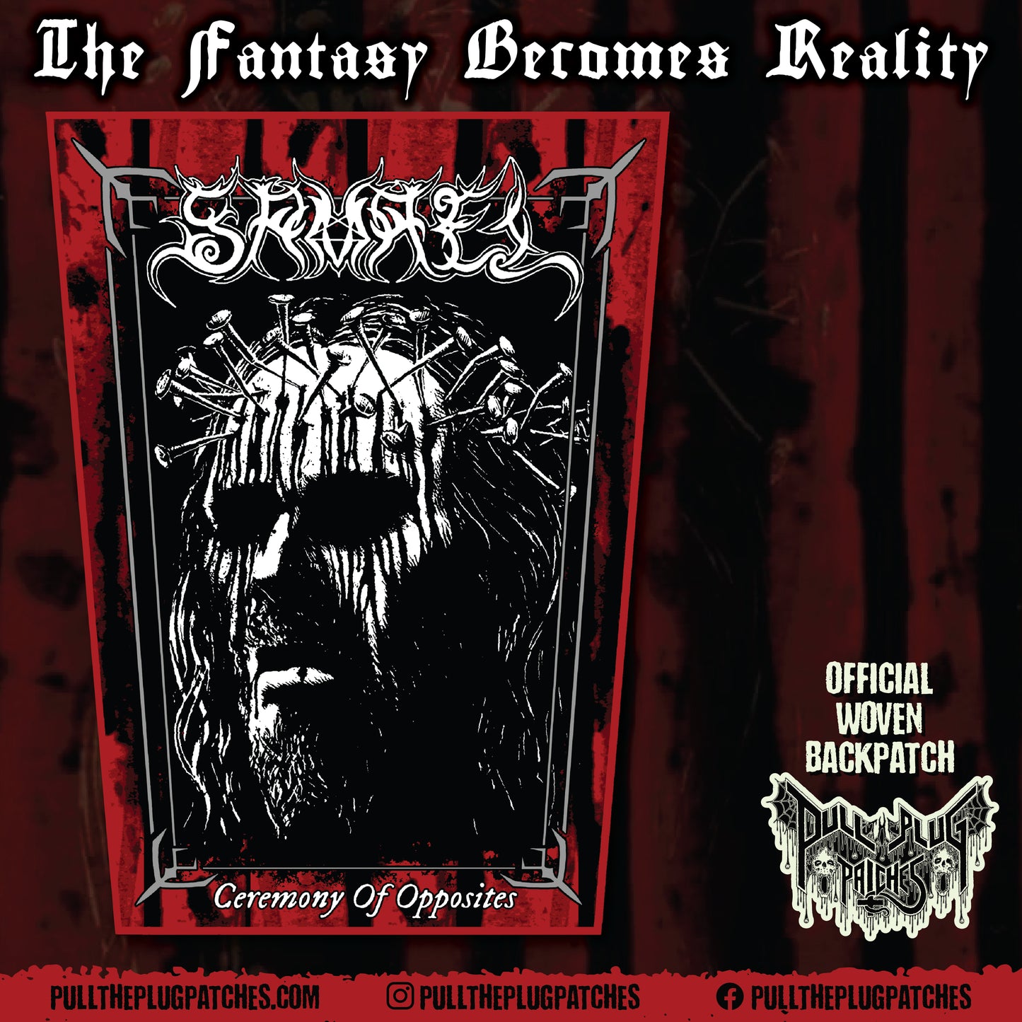 Samael - Ceremony Of Opposites - Backpatch