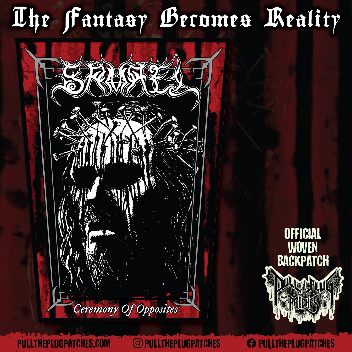 Samael - Ceremony Of Opposites - Backpatch