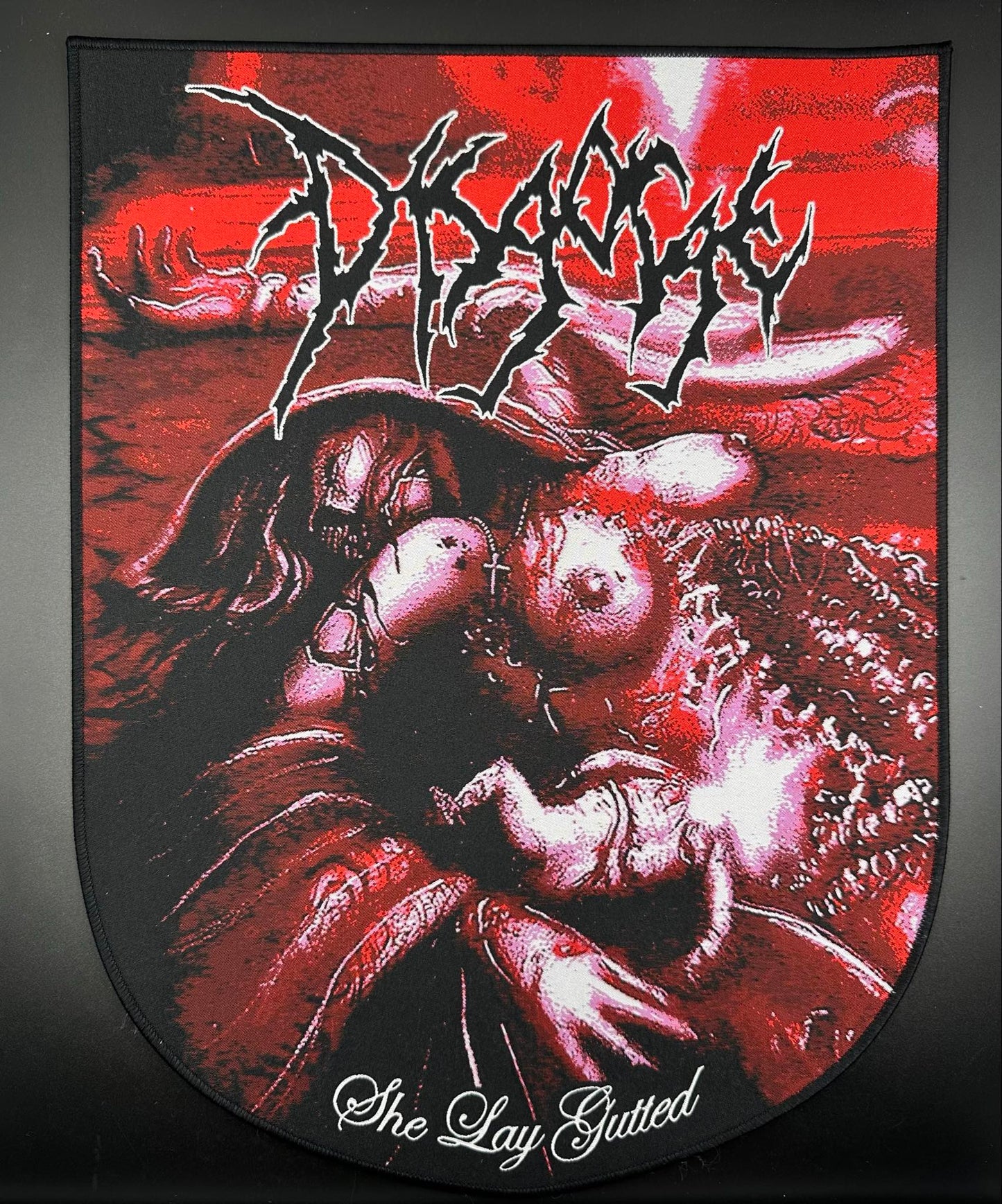 Disgorge - She Lay Gutted - Backpatch