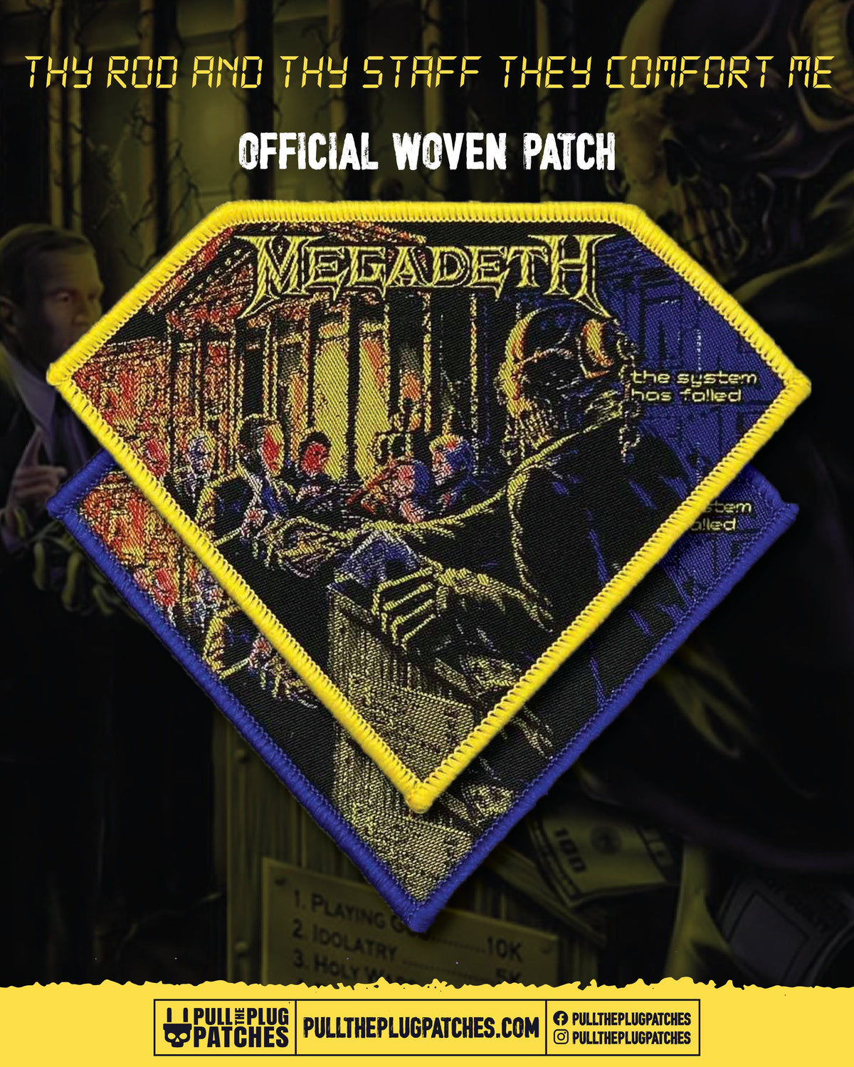 Megadeth - The System Has Failed - Patch