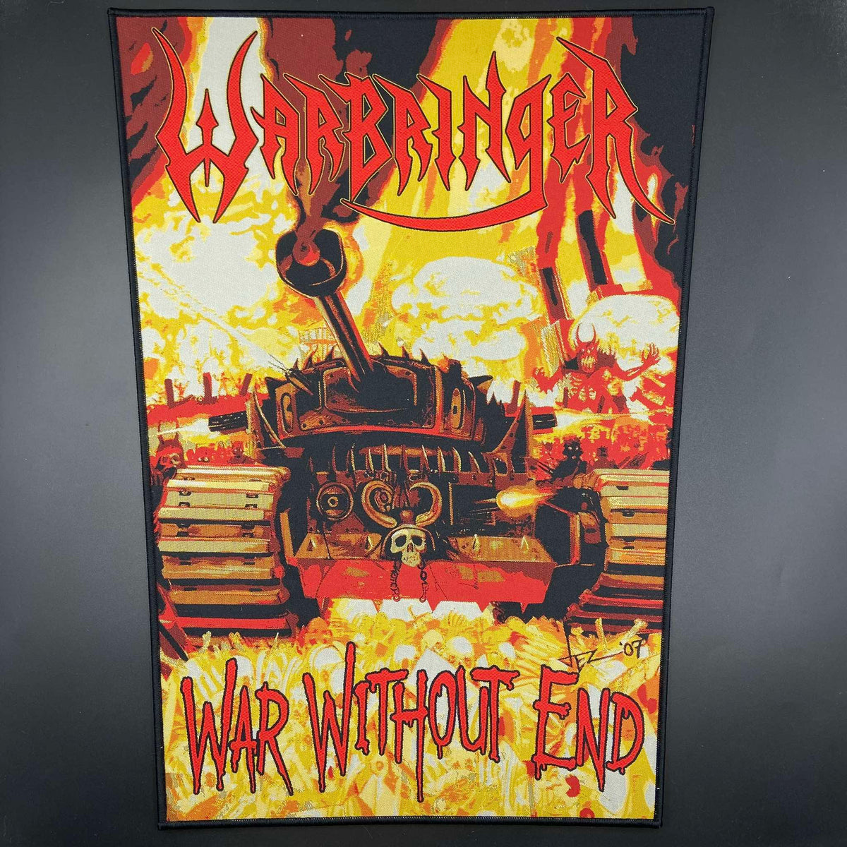 Warbringer - War Without End - Backpatch
