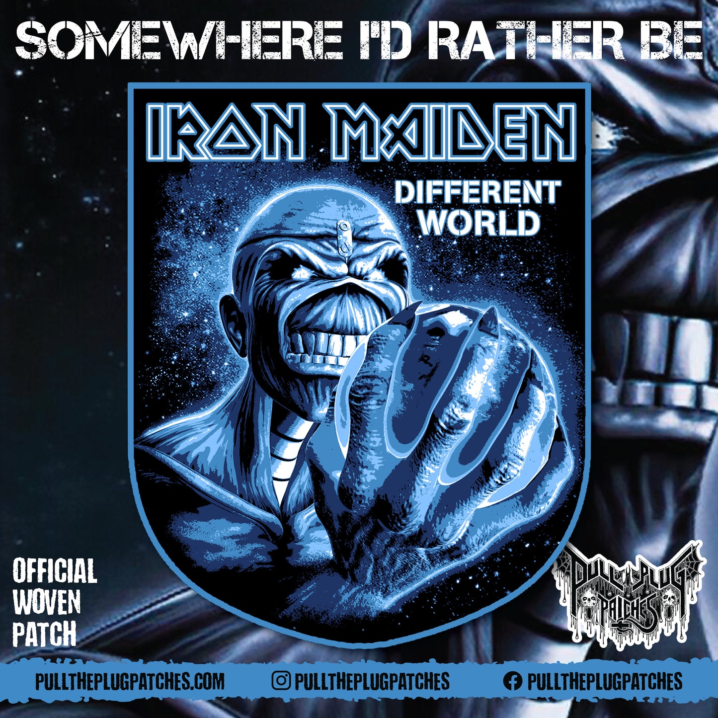 Iron Maiden - Different World - Patch