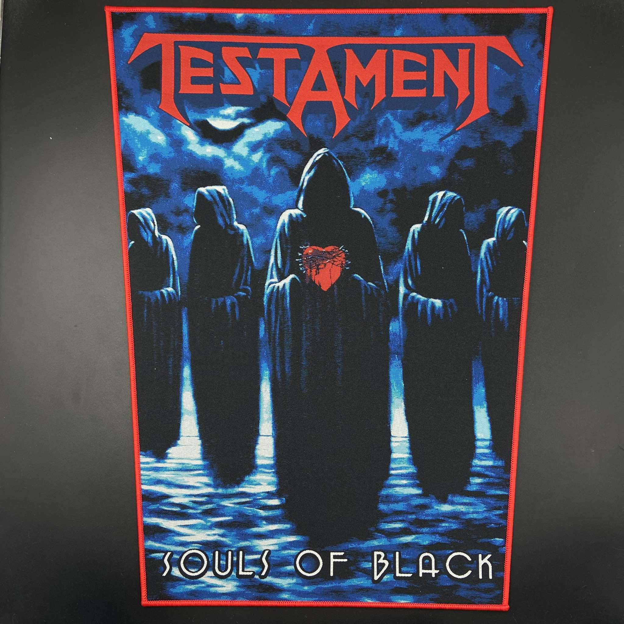 Testament - Souls Of Black - Backpatch – Pull The Plug