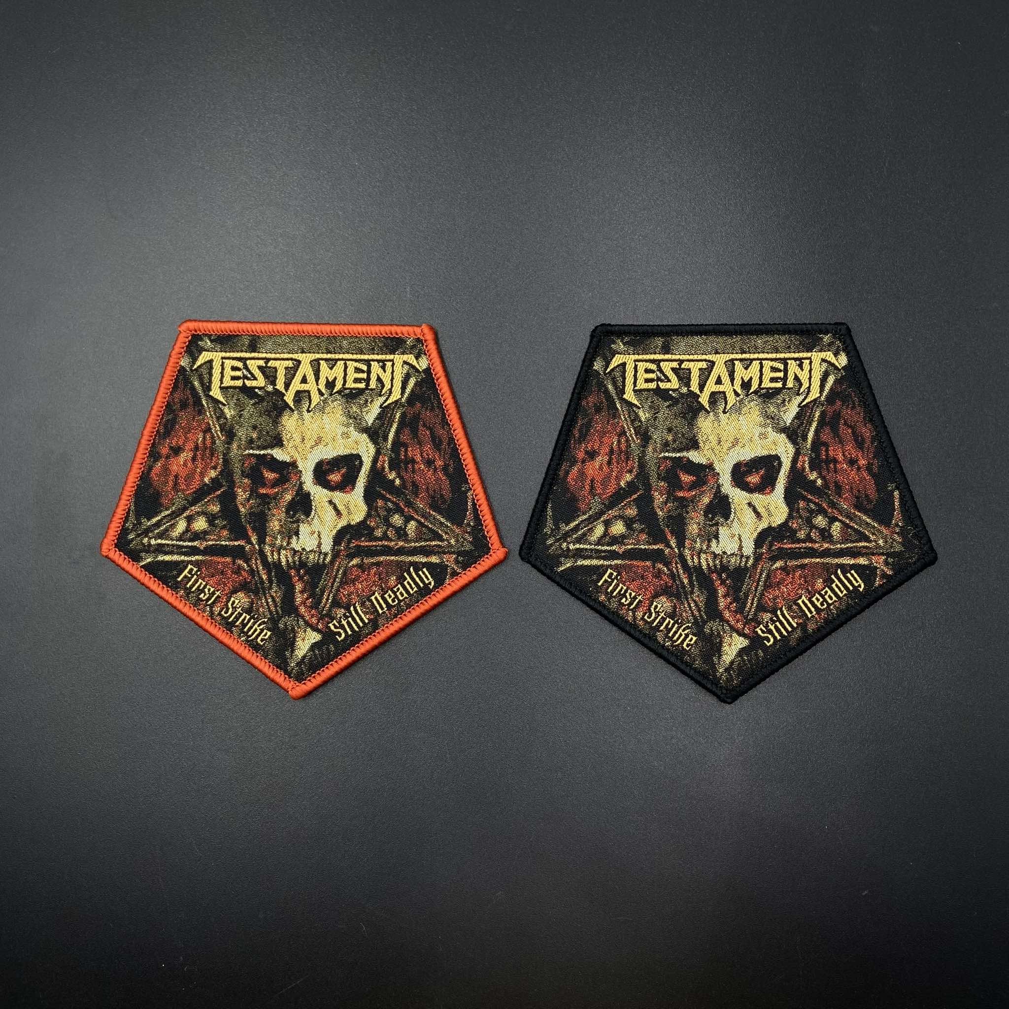 Testament - First Strike Still Deadly - Patch – Pull The Plug