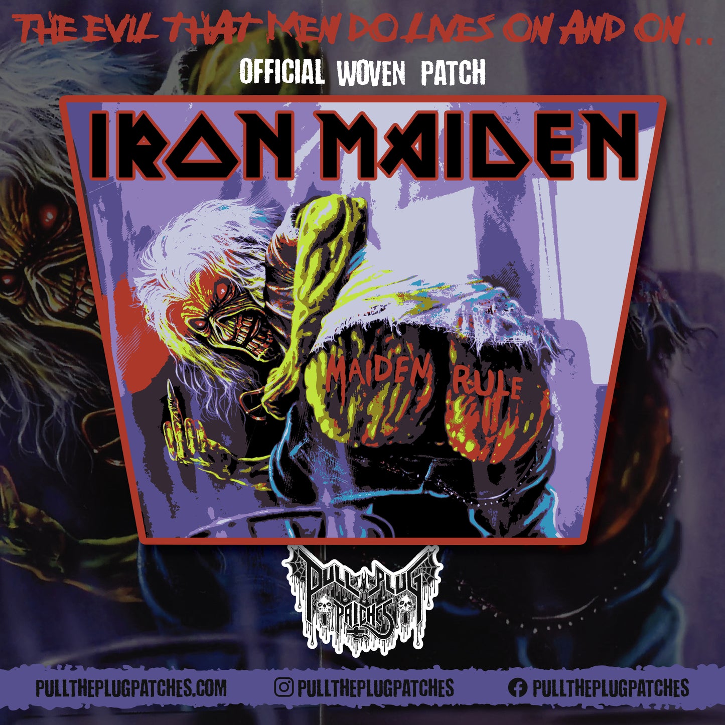 Iron Maiden - Maiden Rule - Patch