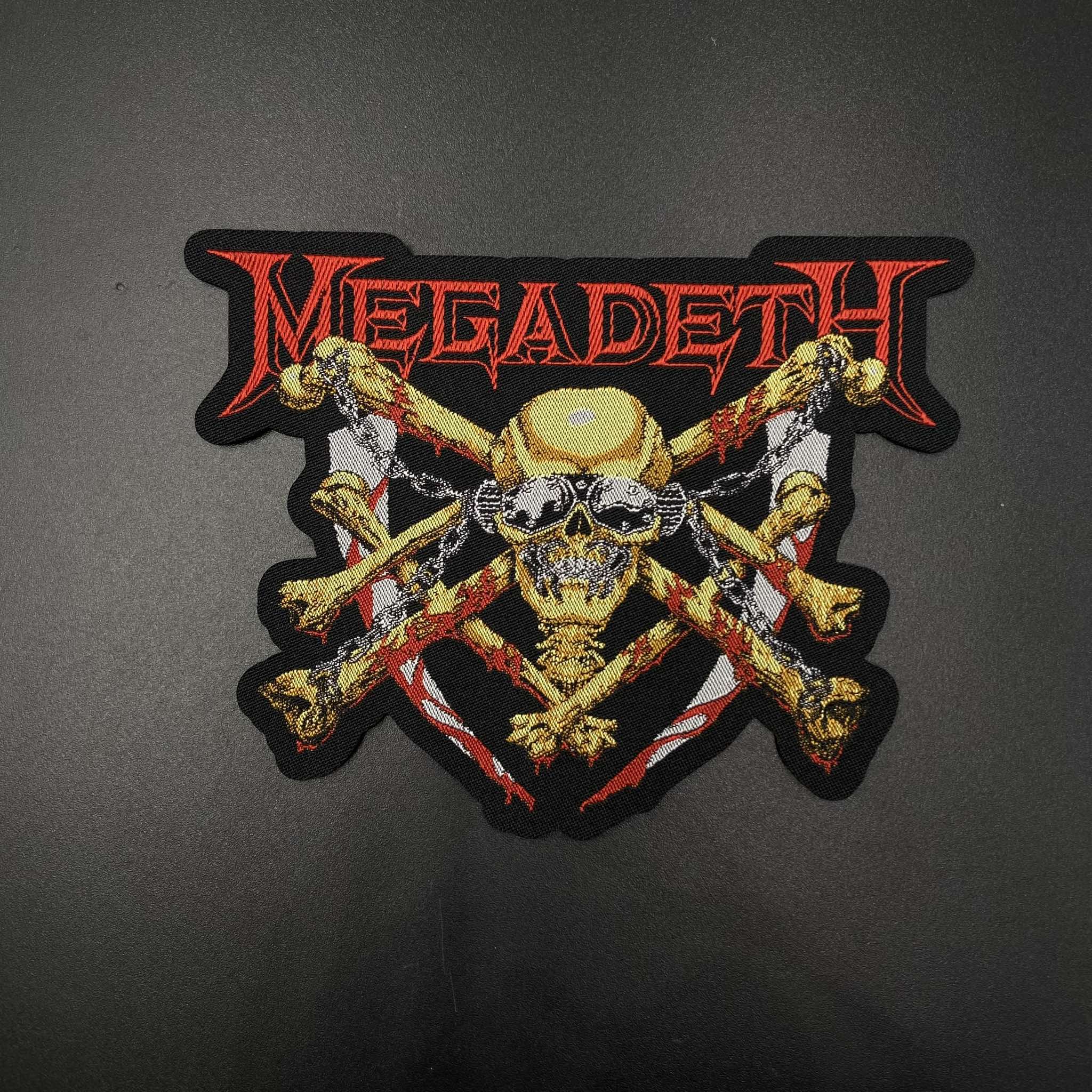 Megadeth - Skull Beneath the Skin - Laser Cut Patch – Pull The Plug
