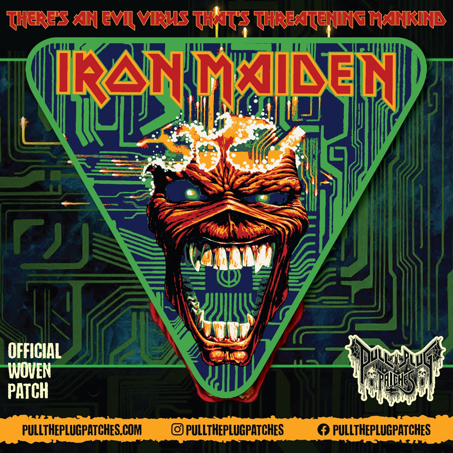 Iron Maiden - Virus - Patch