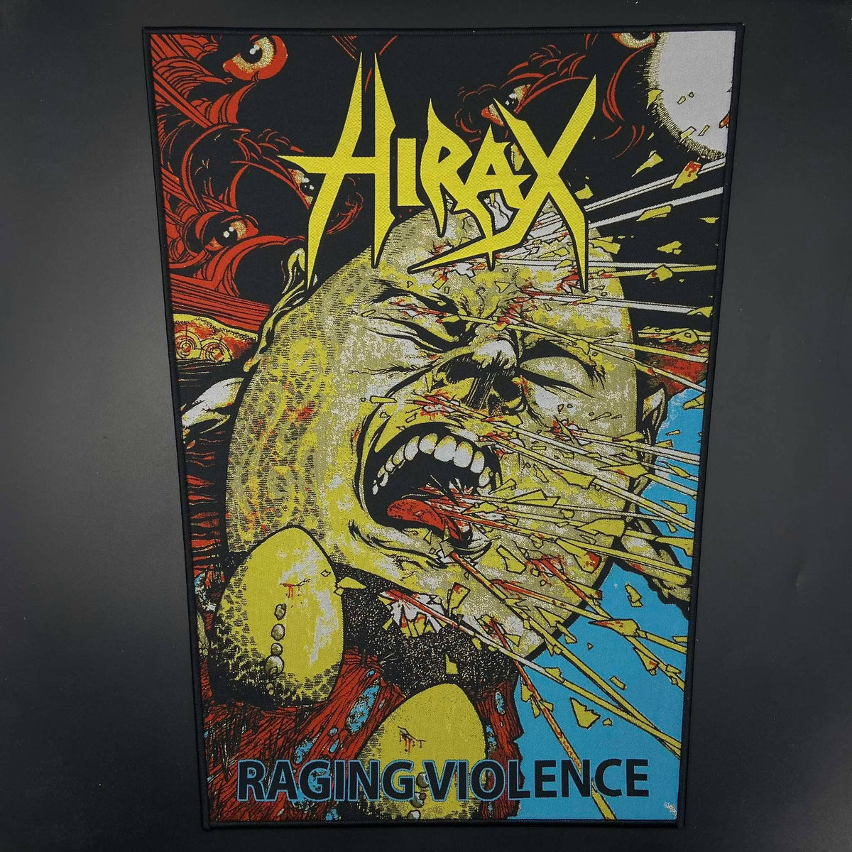 Hirax - Raging Violence - Backpatch