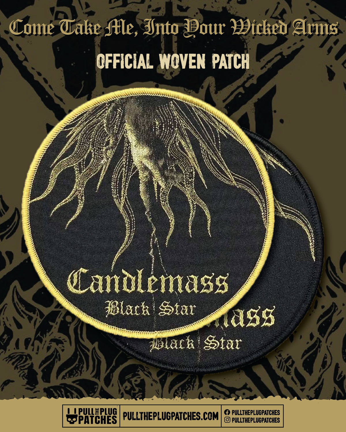 Candlemass - Black Star - Patch