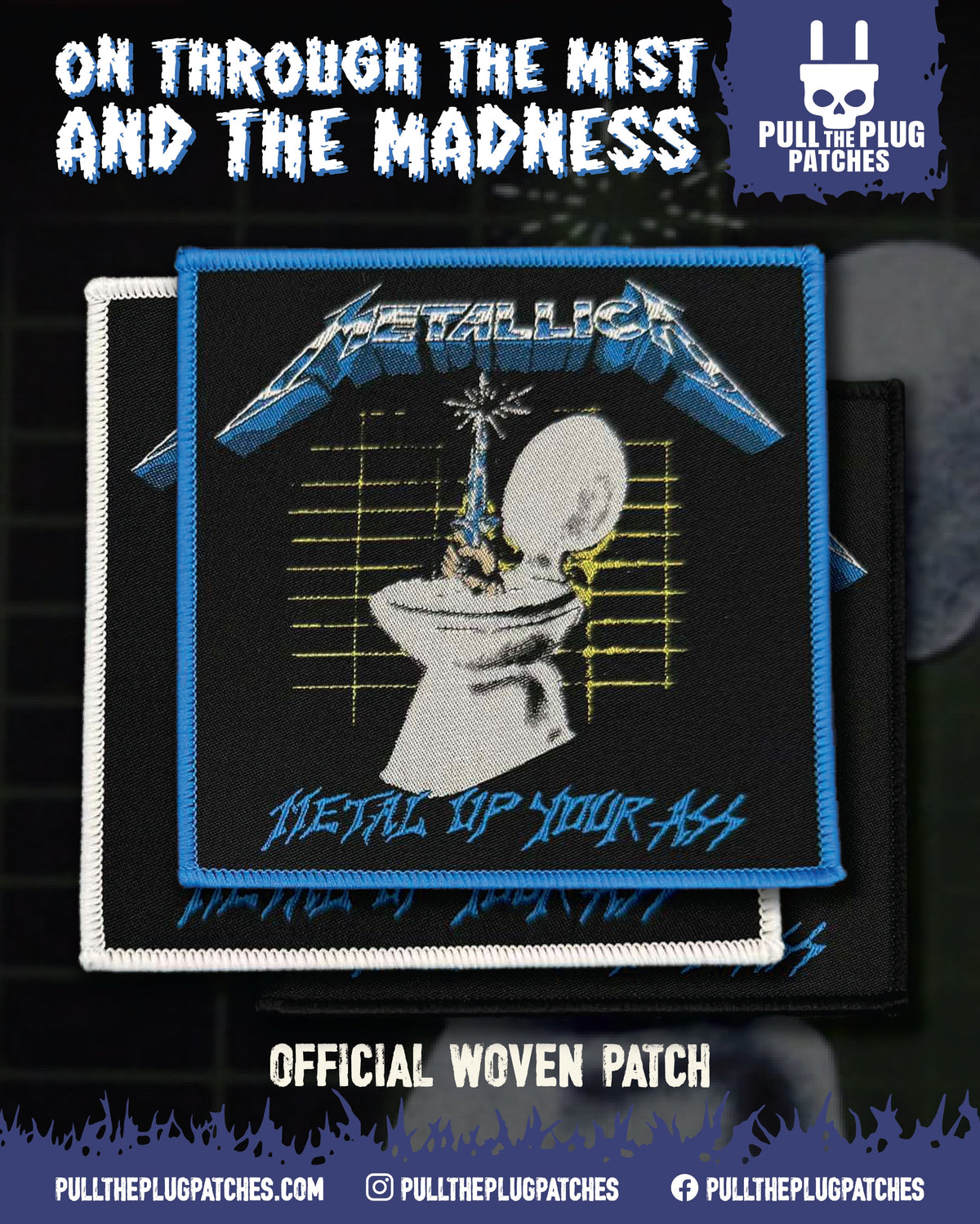 Metallica - Metal Up Your Ass -  Square Patch