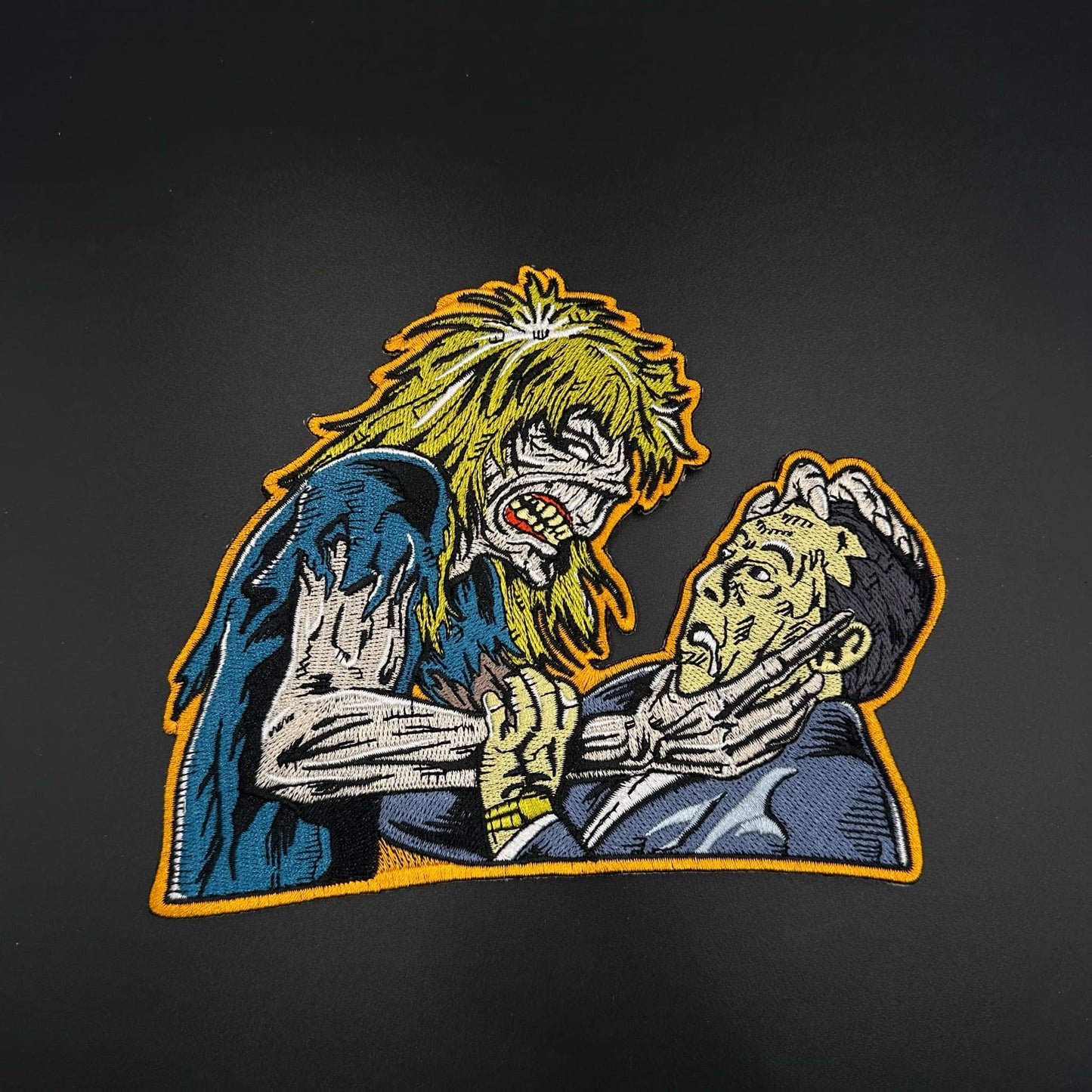 Iron Maiden - Be Quick Or Be Dead - Oversize Embroidered Patch