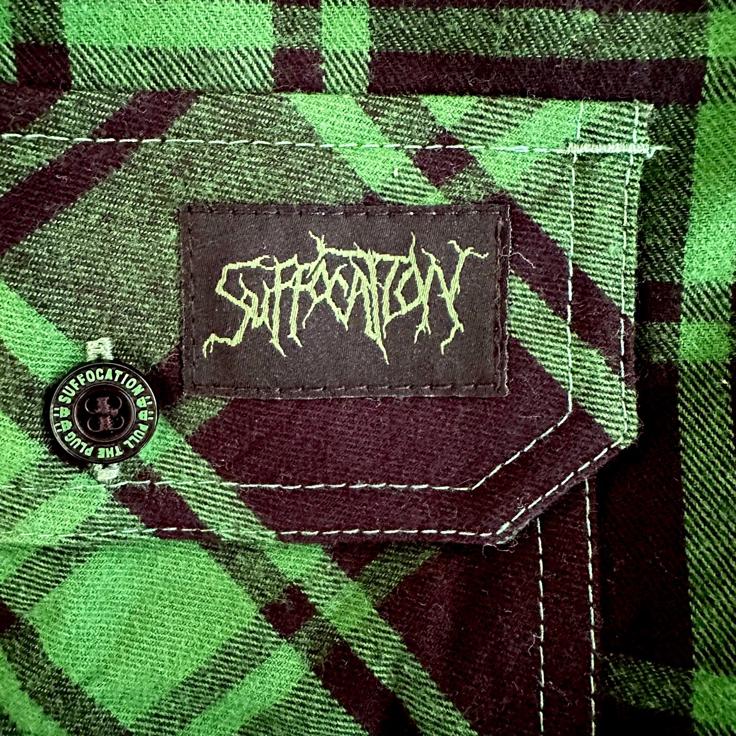 Suffocation - Effigy Of The Forgotten - Flannel Shirt