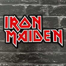 Load image into Gallery viewer, Iron Maiden - Piece - Rubber Logo Patch
