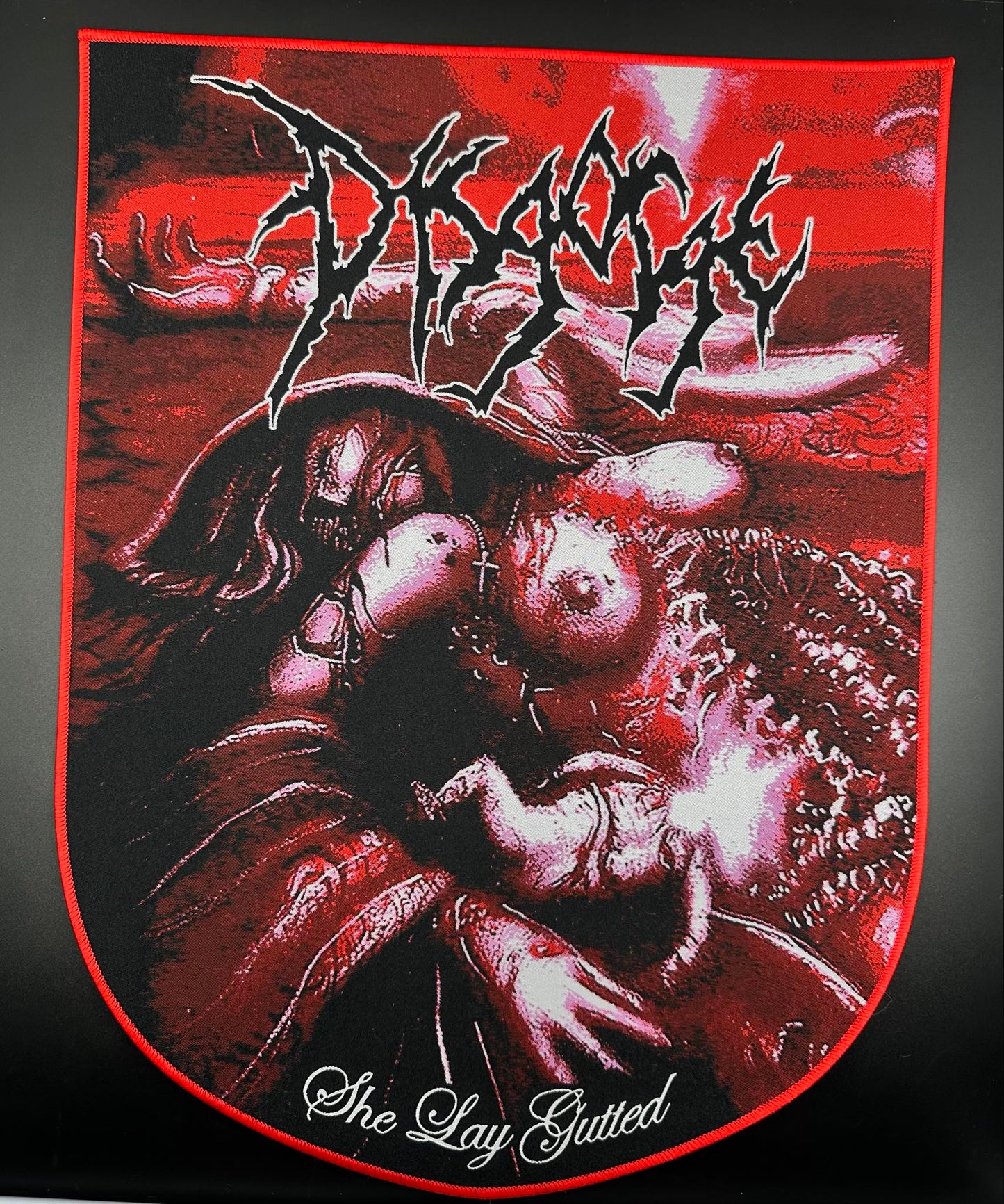 Disgorge - She Lay Gutted - Backpatch