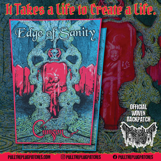 Edge Of Sanity - Crimson - Backpatch