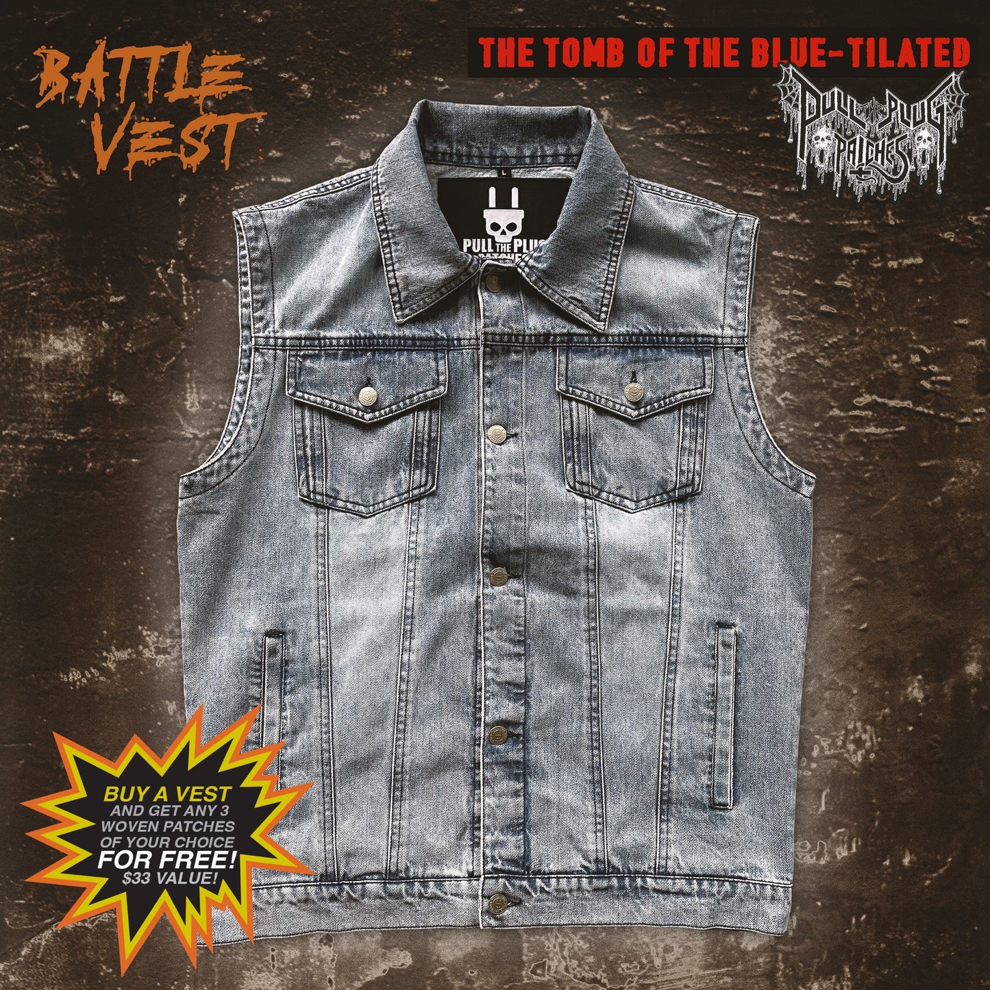 The Tomb Of The Blue-tilated - Vest