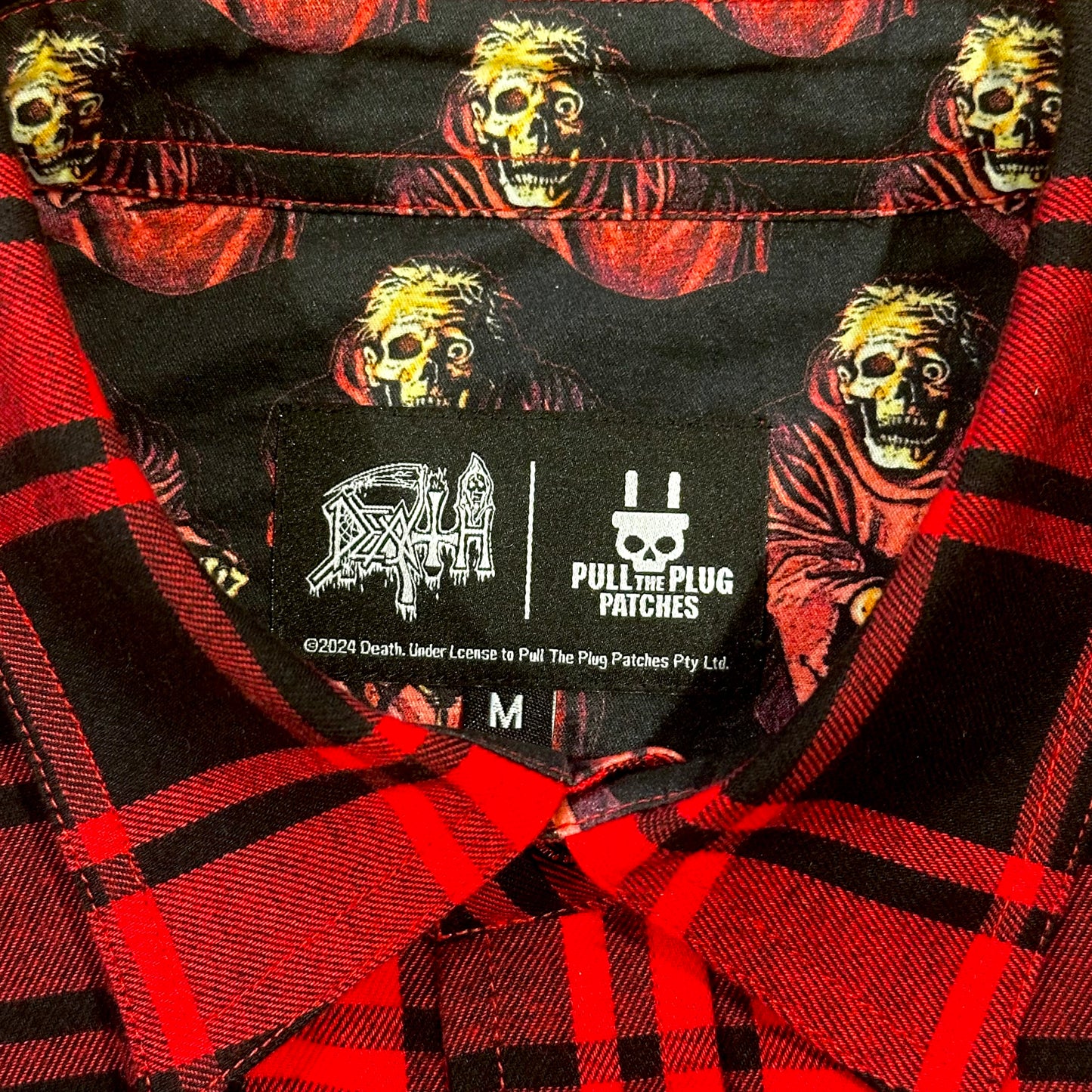 Death - Scream Bloody Gore - Flannel Shirt