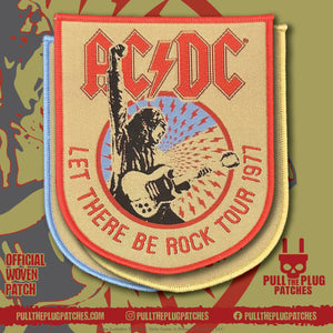 AC/DC - Let There Be Rock Tour 1977 - Patch