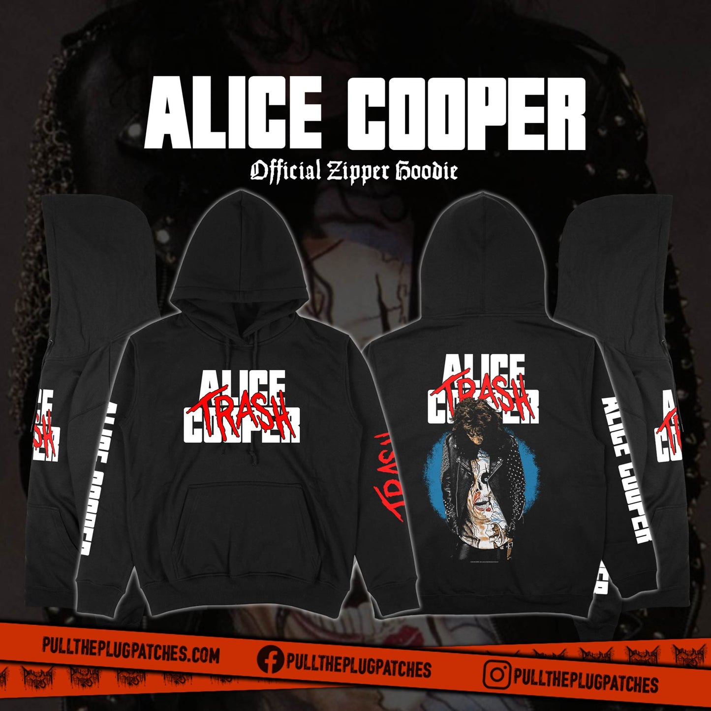 Alice Cooper - Trash - Pullover Hoodie