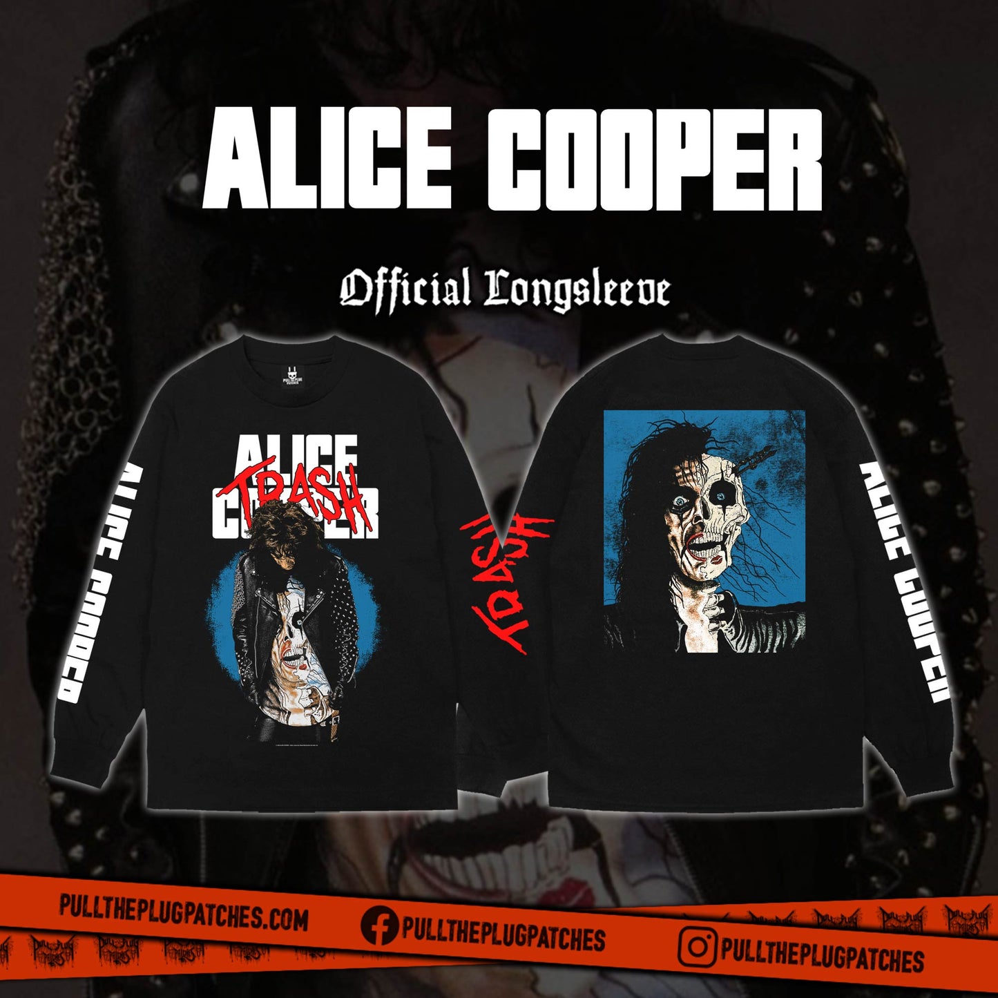 Alice Cooper - Trash - Longsleeve Shirt