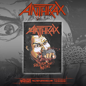 Anthrax - Fistful Of Metal - Flag