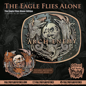 Arch Enemy - Belt Buckle - The Eagle Flies Alone Edition