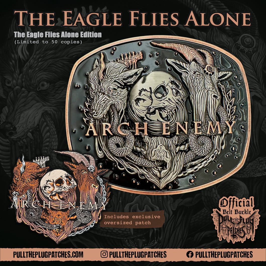 Arch Enemy - Belt Buckle - The Eagle Flies Alone Edition