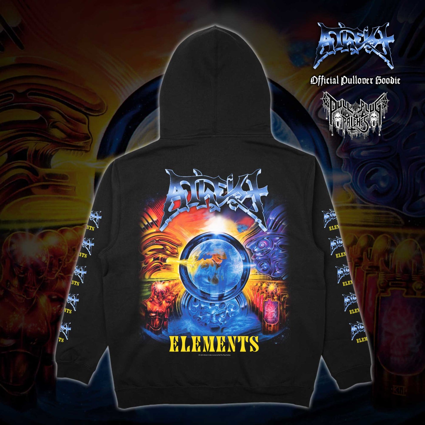 Atheist - Elements - Pullover Hoodie