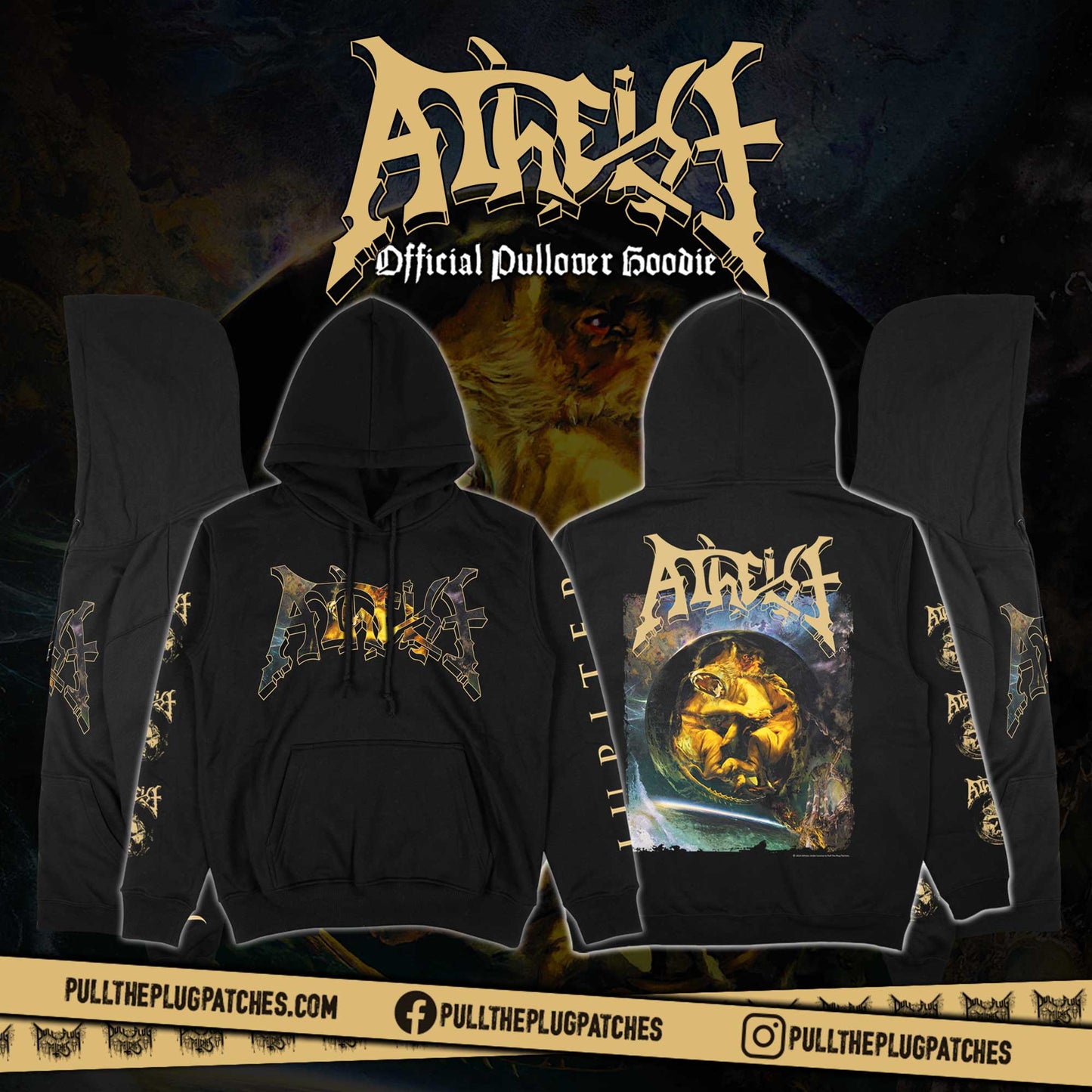 Atheist - Jupiter - Pullover Hoodie