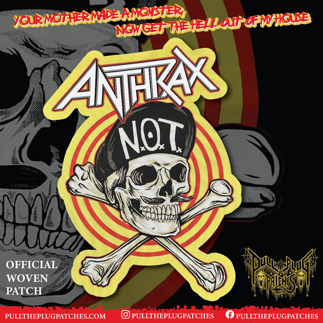 Anthrax - Out of Sight, Out of Mind - Oversize Patch