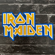 Load image into Gallery viewer, Iron Maiden - Trooper - Rubber Logo Patch
