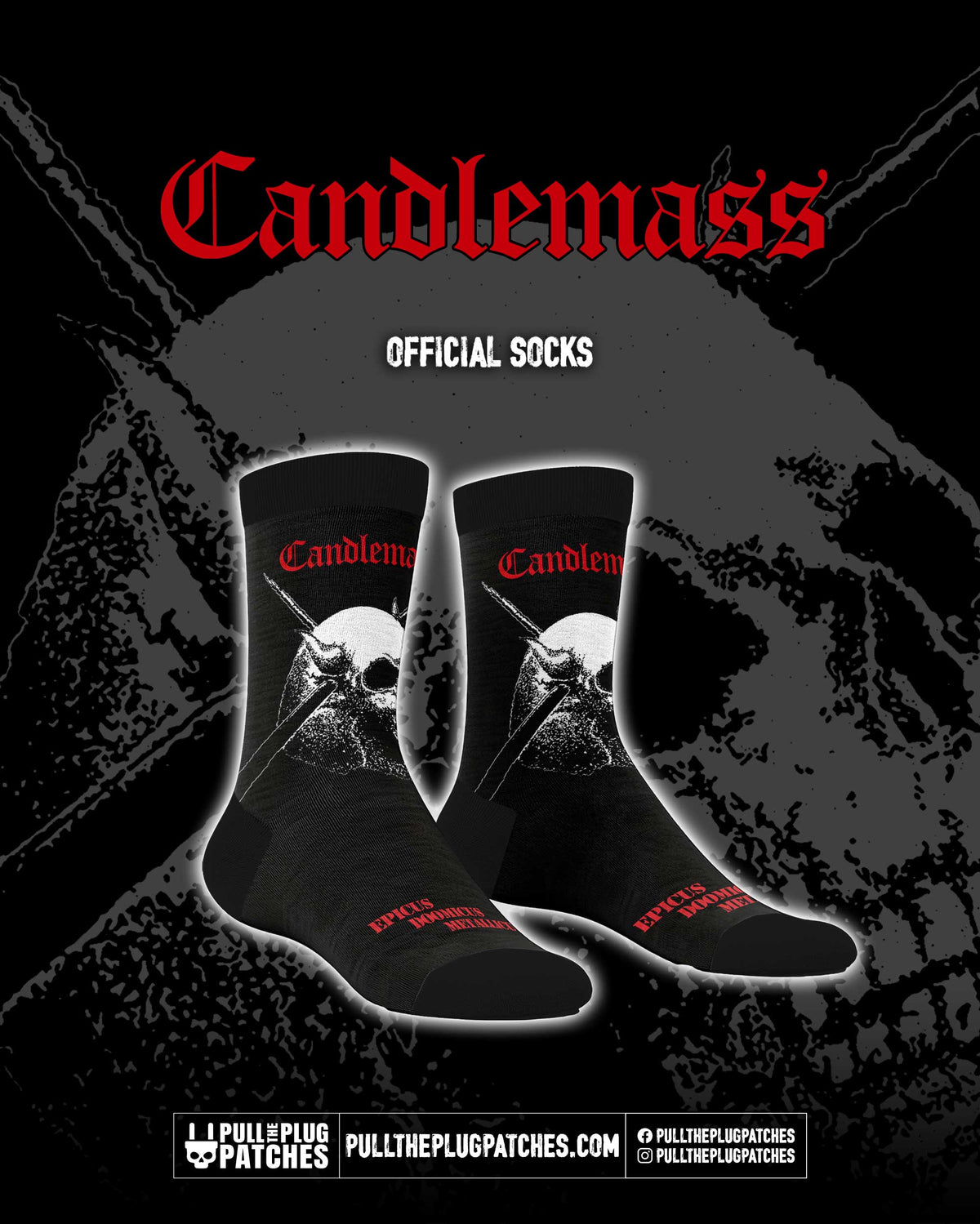 Candlemass - Epicus Doomicus Metallicus - Socks