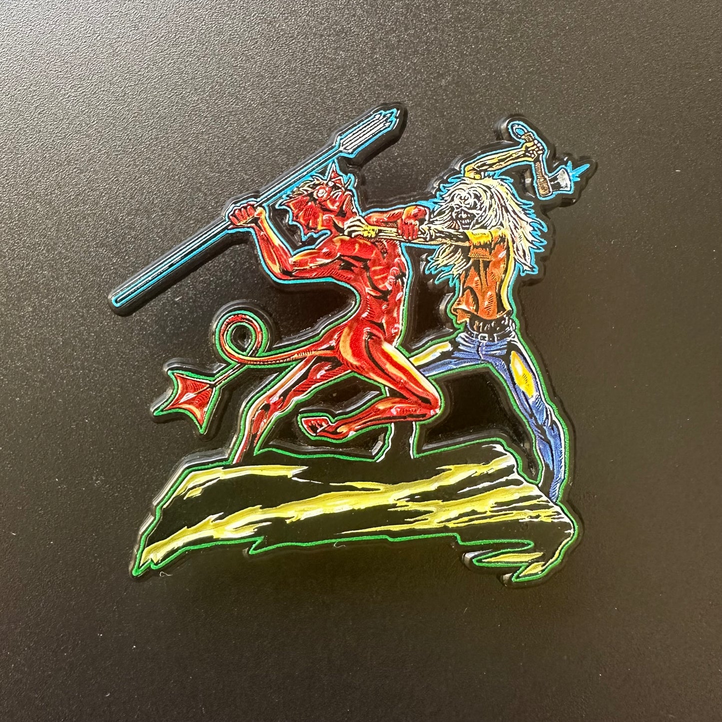 Iron Maiden - Run To The Hills - Pin