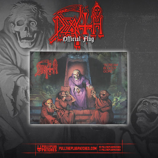 Death - Scream Bloody Gore - Flag